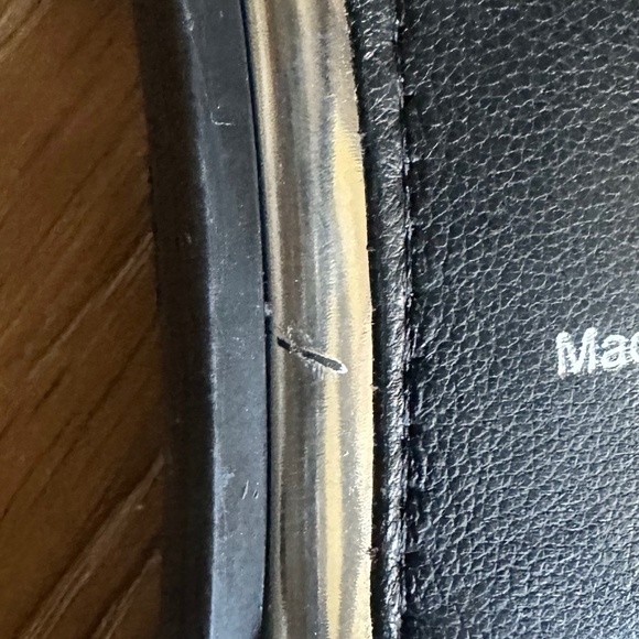 RON WHITE Vega Rhinestone Slide Sandal In Onyx Silver - Picture 5 of 15